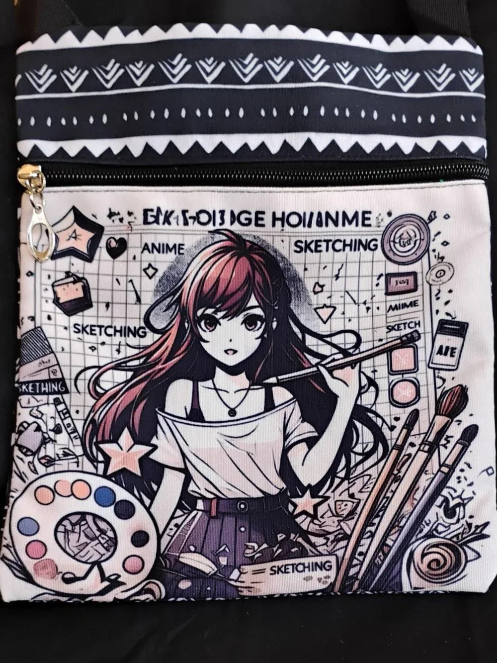 Unbranded Anime Girl Fashion Crossbody Bag - Picture 2 of 3